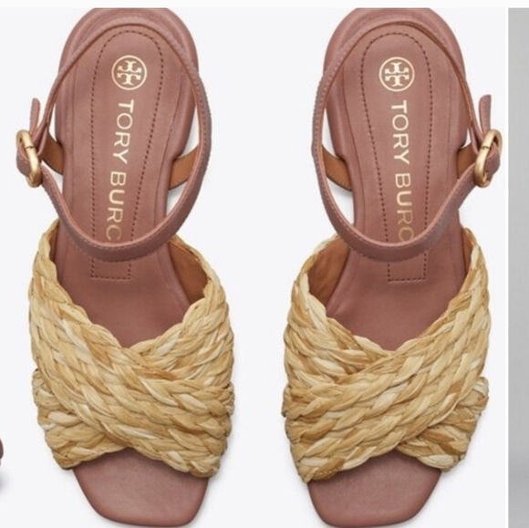 Tory Burch Shoes - NWOT Tory Burch Kira Block Heel Sandals - sz. 8.5